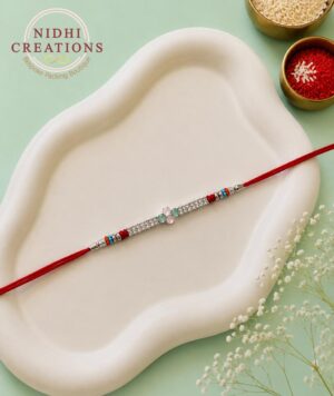 Pastel Sparkle Rakhi