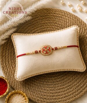 Ruby Starburst Rakhi