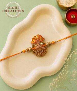 Saffron Royal Rakhi