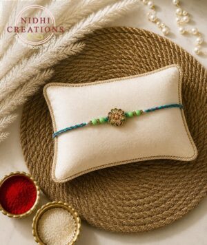 Mint Blossom Rakhi