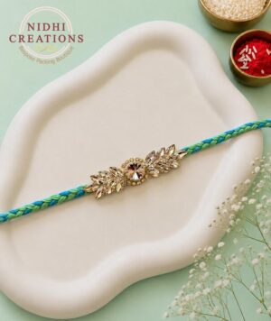 Ocean Crystal Vine Rakhi
