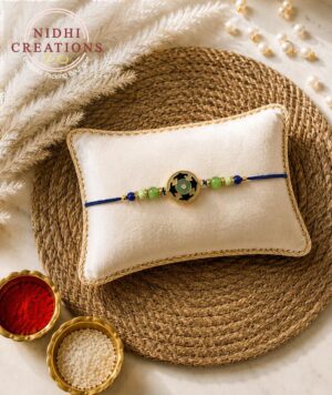 Emerald Orbit Rakhi