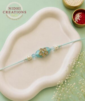Mint Blossom Rakhi