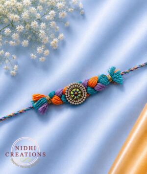Boho Twist Designer Kids Rakhi