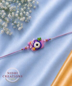 Pink Camera Kids Rakhi
