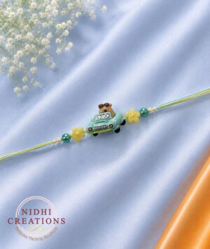 Fun Teddy Car Kids Rakhi