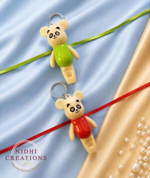 Whistle Bunny Toy Kids Rakhi (any colour)