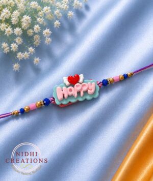 Happy Letter Kids Rakhi