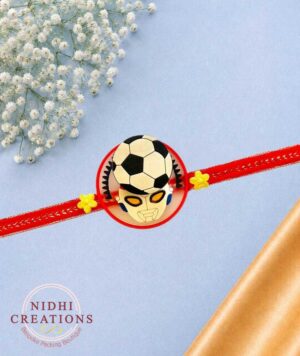 Fidget Spinner Football Kids Rakhi