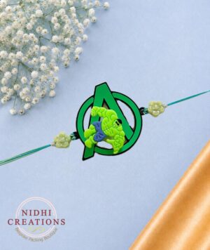 Fidget Spinner Hulk Kids Rakhi