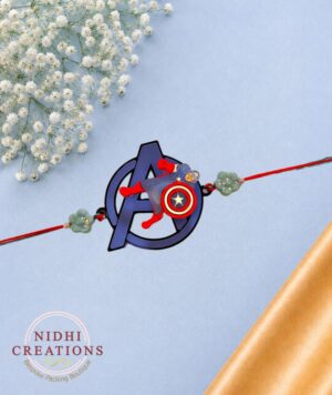 Fidget Spinner Captain America Kids Rakhi